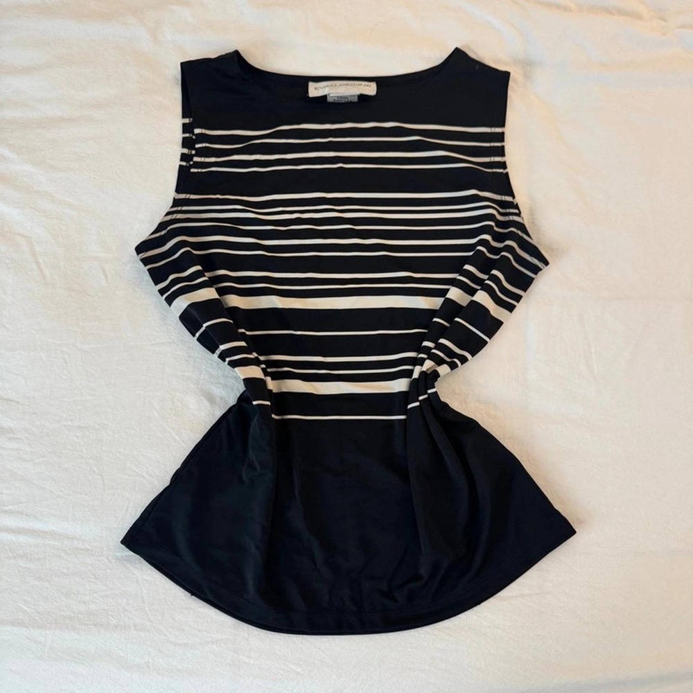 Y2K Evan Picone Stripped Tank‎